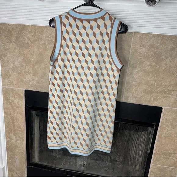 Tuckernuck Ocean Spray Knit Geo Marie Dress small EUC - Picture 7 of 7